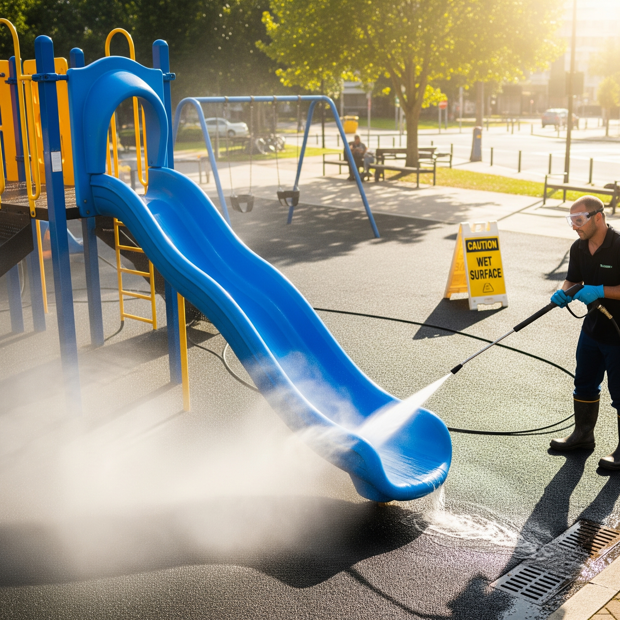 Playground & Public Outdoor Space Sanitation