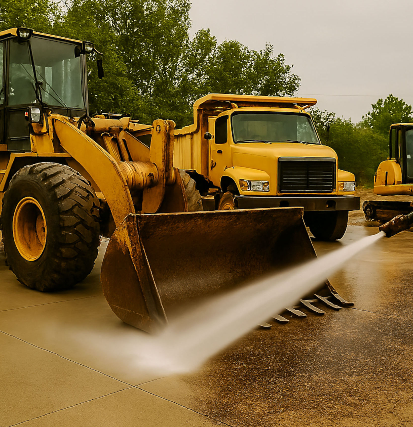 Heavy-Duty Equipment Cleaning